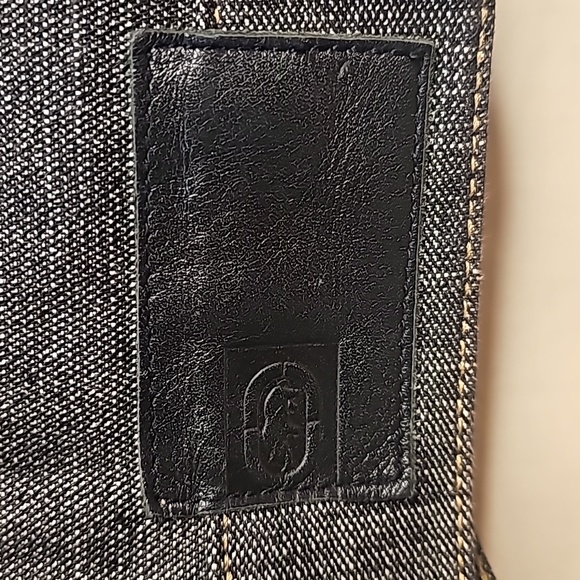 Eckō unltd. Men Denim jean jacket, Size 2XL, Color Black / Dark Gray - Picture 4 of 5